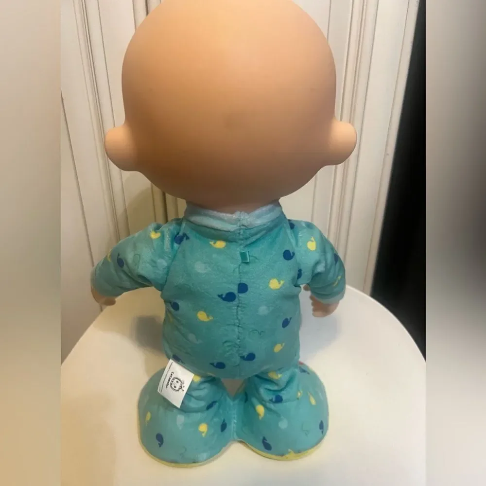Cocomelon Dancing JJ Feature Doll 14” Learn to Dance with JJ Lights & Sounds
